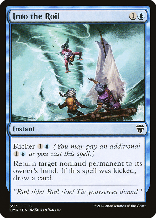 Into the Roil (CMR-397) [Commander Legends] MTG Single Wizards of the Coast