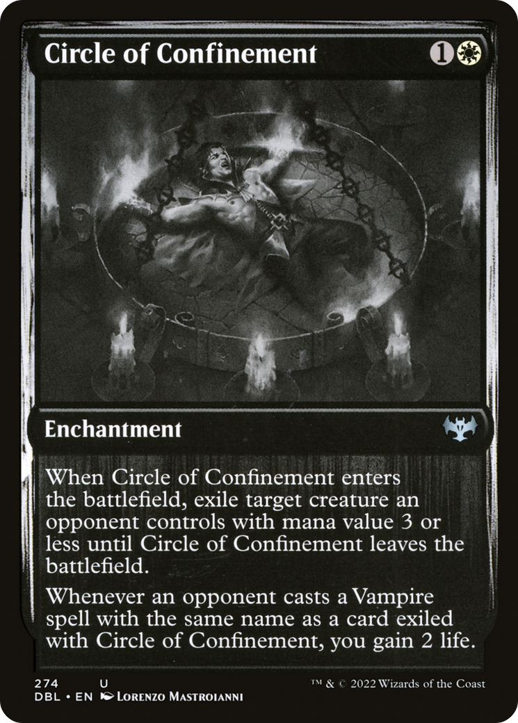 Circle of Confinement (DBL-274) [Innistrad: Double Feature] MTG Single Wizards of the Coast