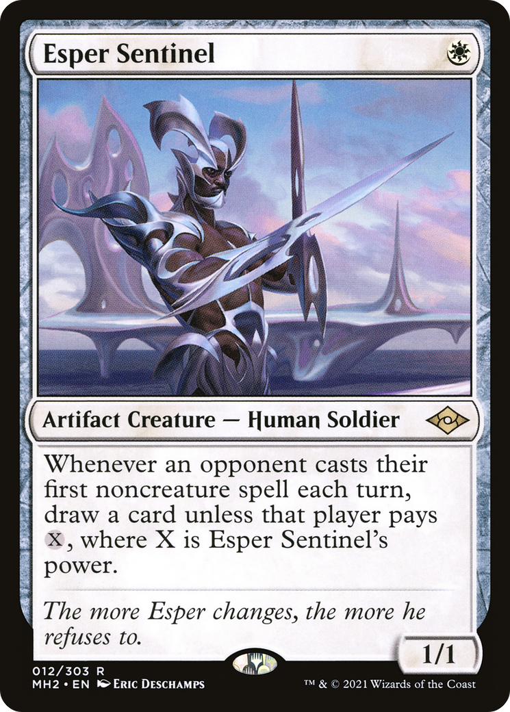 Esper Sentinel (MH2-012) [Modern Horizons 2] MTG Single Wizards of the Coast