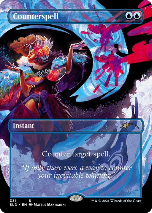 Counterspell (331) (SLD-331) [Secret Lair] Drop (Borderless) MTG Single Wizards of the Coast