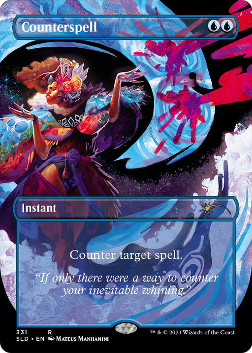 Counterspell (331) (SLD-331) [Secret Lair] Drop (Borderless) MTG Single Wizards of the Coast