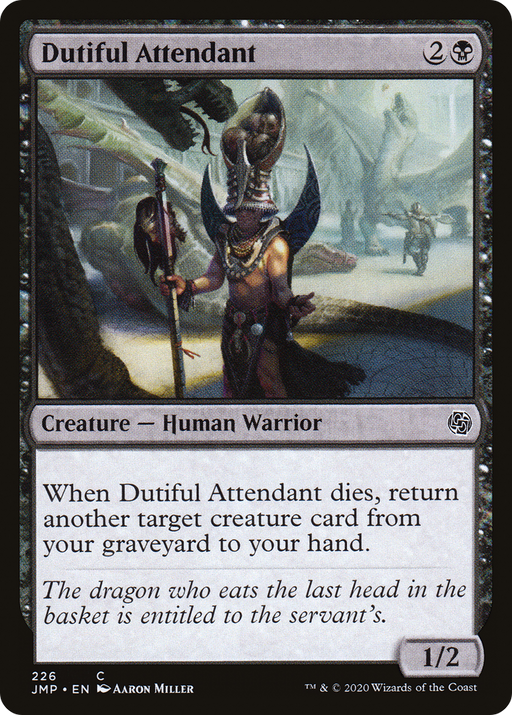 Dutiful Attendant (JMP-226) [Jumpstart] MTG Single Wizards of the Coast