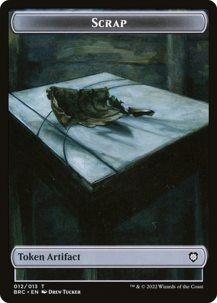 Scrap (TBRC-012) [Tokens] The Brothers' War Commander Tokens MTG Single Wizards of the Coast