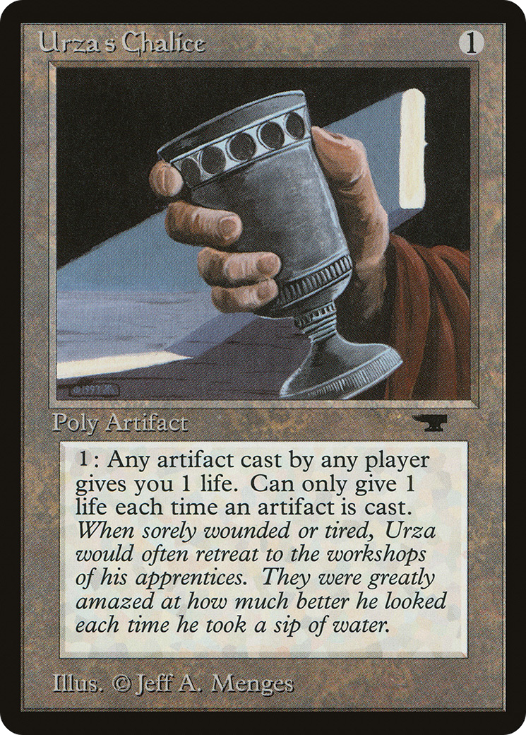 Urza's Chalice (ATQ-) [Oldschool] Antiquities MTG Single Wizards of the Coast