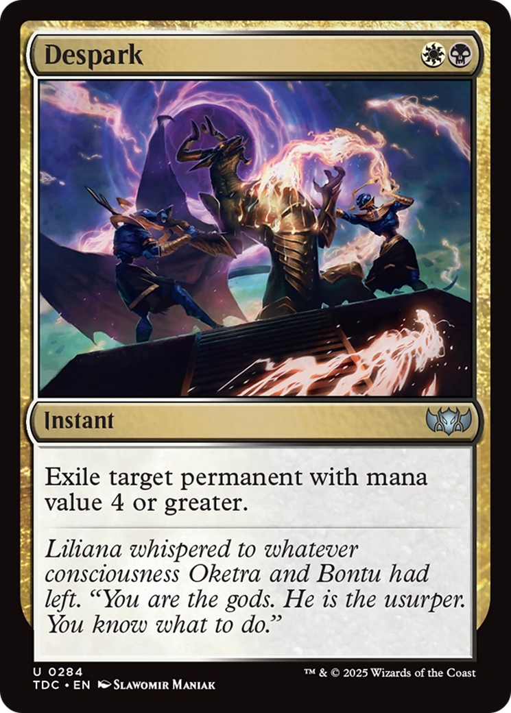 Despark (TDC-284) [Commander: Tarkir: Dragonstorm] MTG Single Wizards of the Coast