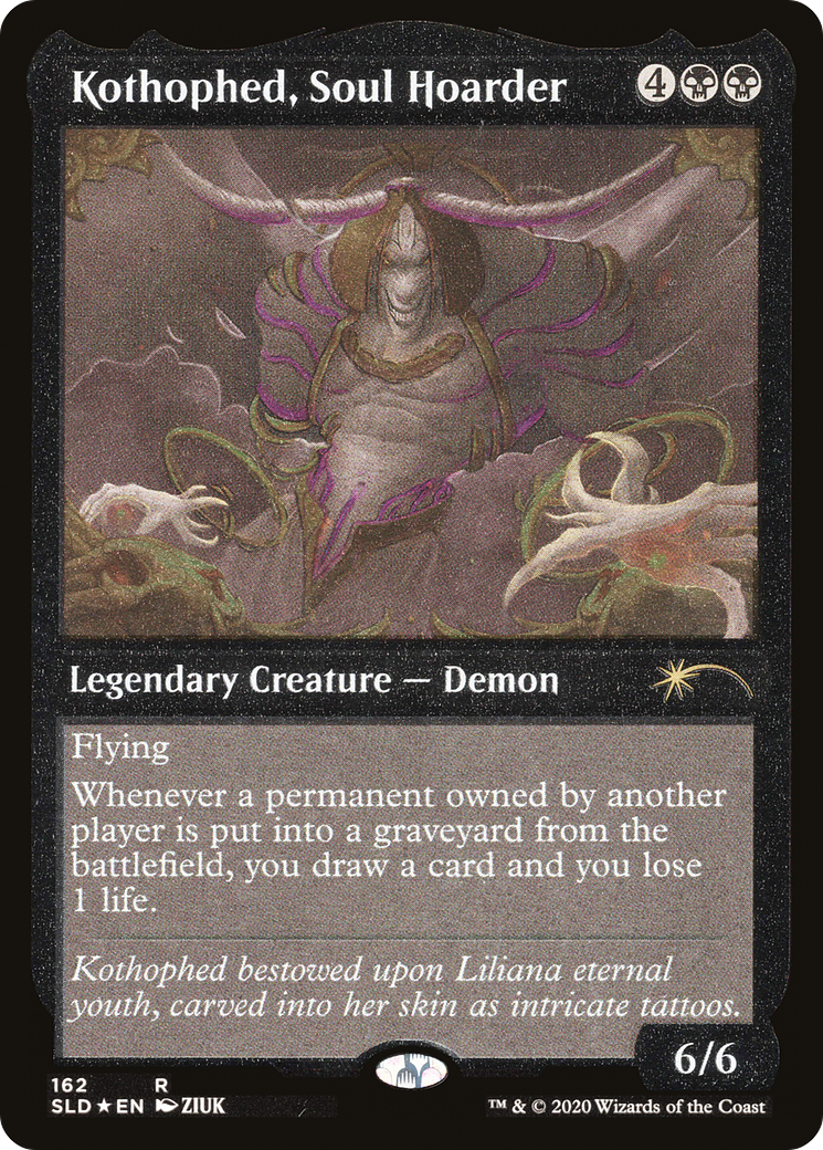 Kothophed, Soul Hoarder (SLD-162★) [Secret Lair] Drop Etched Foil MTG Single Wizards of the Coast