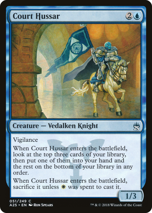 Court Hussar (A25-051) [Masters 25] MTG Single Wizards of the Coast