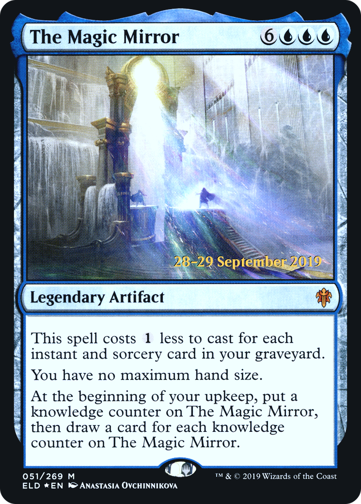 The Magic Mirror (PRE-051) [Throne of Eldraine Promos] Foil MTG Single Wizards of the Coast
