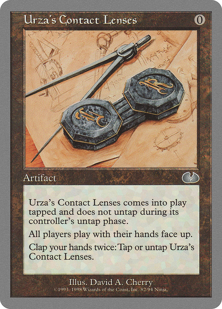 Urza's Contact Lenses (UGL-082) [Unglued] MTG Single Wizards of the Coast