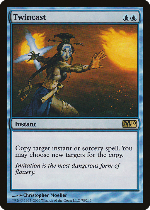 Twincast (M10-078) [Magic 2010] Foil MTG Single Wizards of the Coast