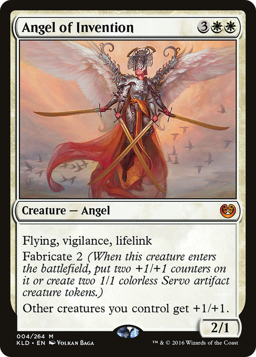 Angel of Invention (KLD-004) [Kaladesh] MTG Single Wizards of the Coast