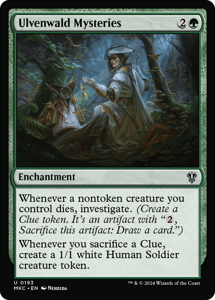 Ulvenwald Mysteries (MKC-193) [Murders at Karlov Manor Commander] MTG Single Wizards of the Coast