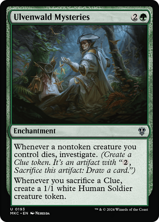 Ulvenwald Mysteries (MKC-193) [Murders at Karlov Manor Commander] MTG Single Wizards of the Coast