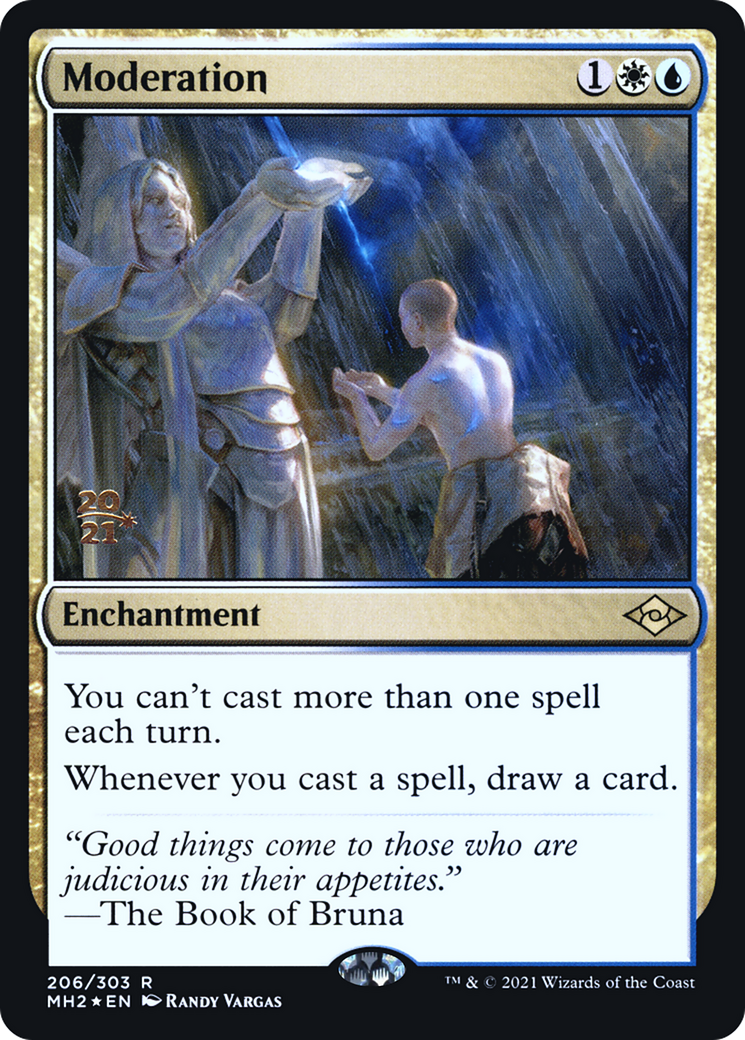 Moderation (PRE-206) [Modern Horizons 2 Promos] Foil MTG Single Wizards of the Coast