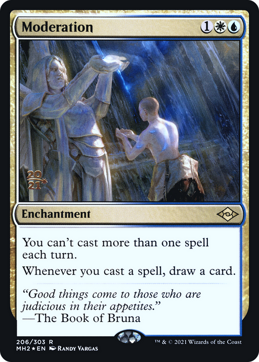 Moderation (PRE-206) [Modern Horizons 2 Promos] Foil MTG Single Wizards of the Coast