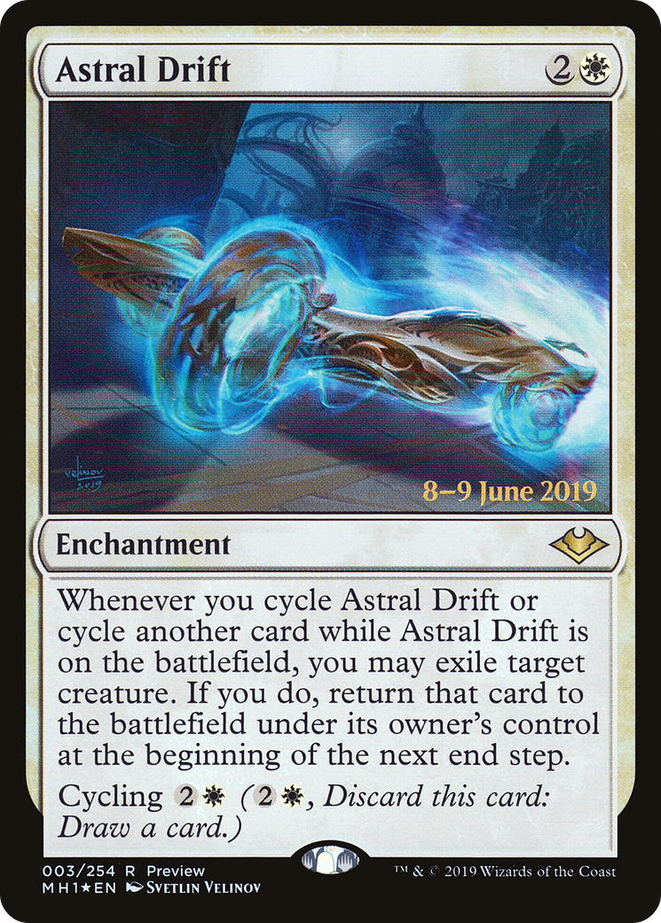 Astral Drift (PRE-003) [Modern Horizons Promos] Foil MTG Single Wizards of the Coast