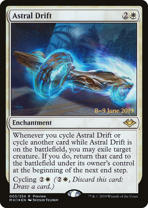 Astral Drift (PRE-003) [Modern Horizons Promos] Foil MTG Single Wizards of the Coast