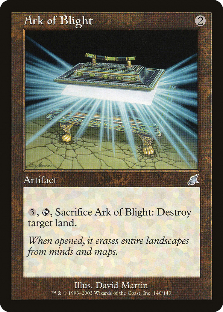 Ark of Blight (SCG-140) [Scourge] MTG Single Wizards of the Coast