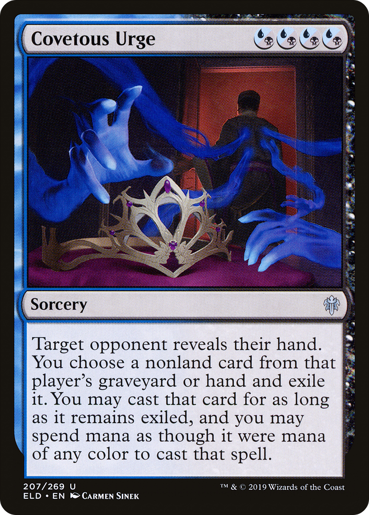 Covetous Urge (ELD-207) [Throne of Eldraine] Foil MTG Single Wizards of the Coast