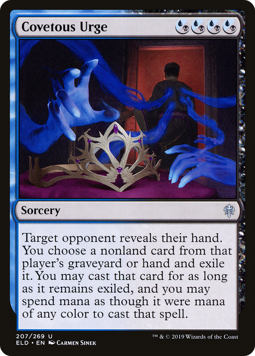 Covetous Urge (ELD-207) [Throne of Eldraine] Foil MTG Single Wizards of the Coast