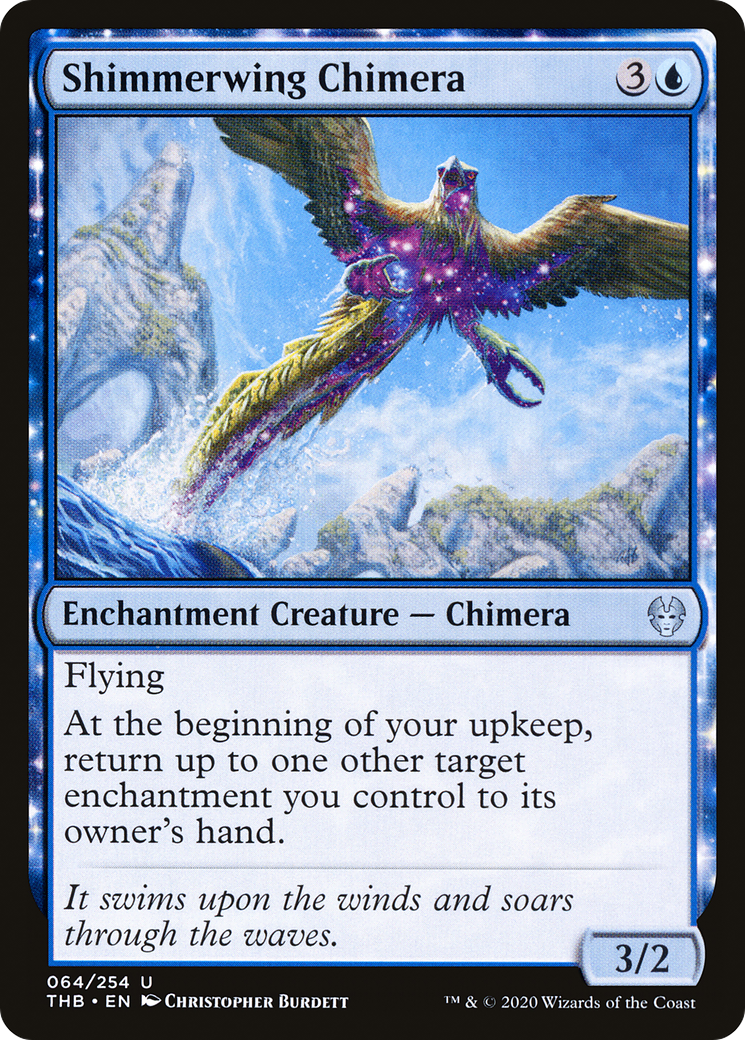 Shimmerwing Chimera (THB-064) [Theros Beyond Death] MTG Single Wizards of the Coast