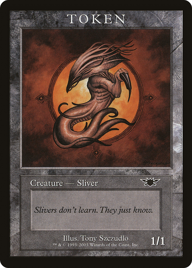 Sliver Token (LGN) (MPRP-) [Misc] Magic Player Rewards 2003 MTG Single Wizards of the Coast