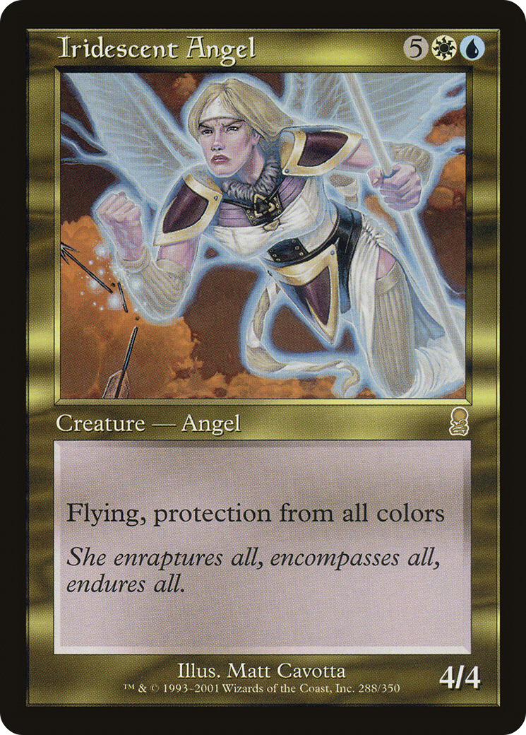 Iridescent Angel (ODY-288) [Odyssey] Foil MTG Single Wizards of the Coast