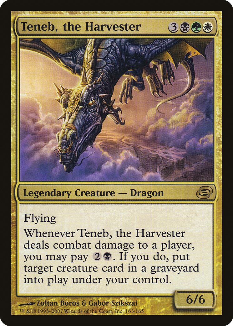 Teneb, the Harvester (PLC-163) [Planar Chaos] MTG Single Planar Chaos