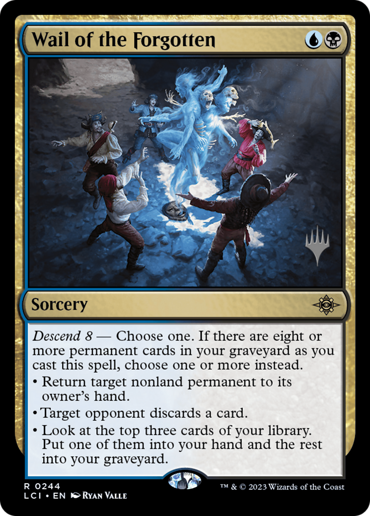 Wail of the Forgotten (PPLCI-244) [The Lost Caverns of Ixalan Promos] Foil MTG Single Wizards of the Coast