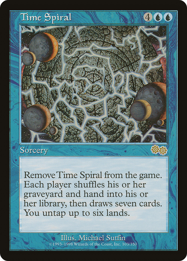 Time Spiral (USG-103) [Urza's Saga] MTG Single Wizards of the Coast