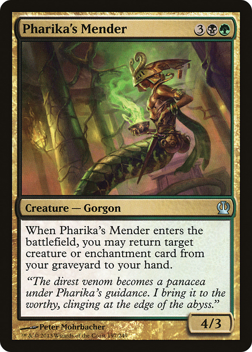 Pharika's Mender (THS-197) [Theros] MTG Single Wizards of the Coast