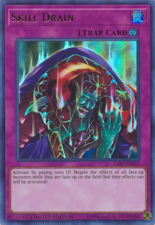 Skill Drain [LART-EN012] Ultra Rare Yugioh Single Yu-Gi-Oh!   