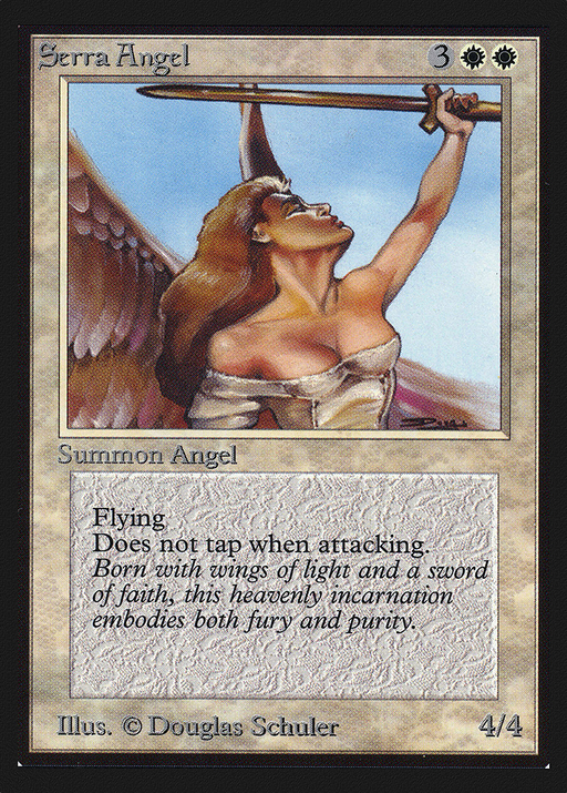 Serra Angel (IE) (IED-) [Intl. Collectors' Edition] MTG Single Wizards of the Coast