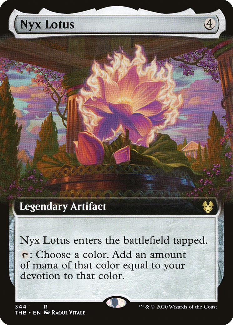 Nyx Lotus (THB-344) [Theros Beyond Death] (Extended Art) MTG Single Wizards of the Coast