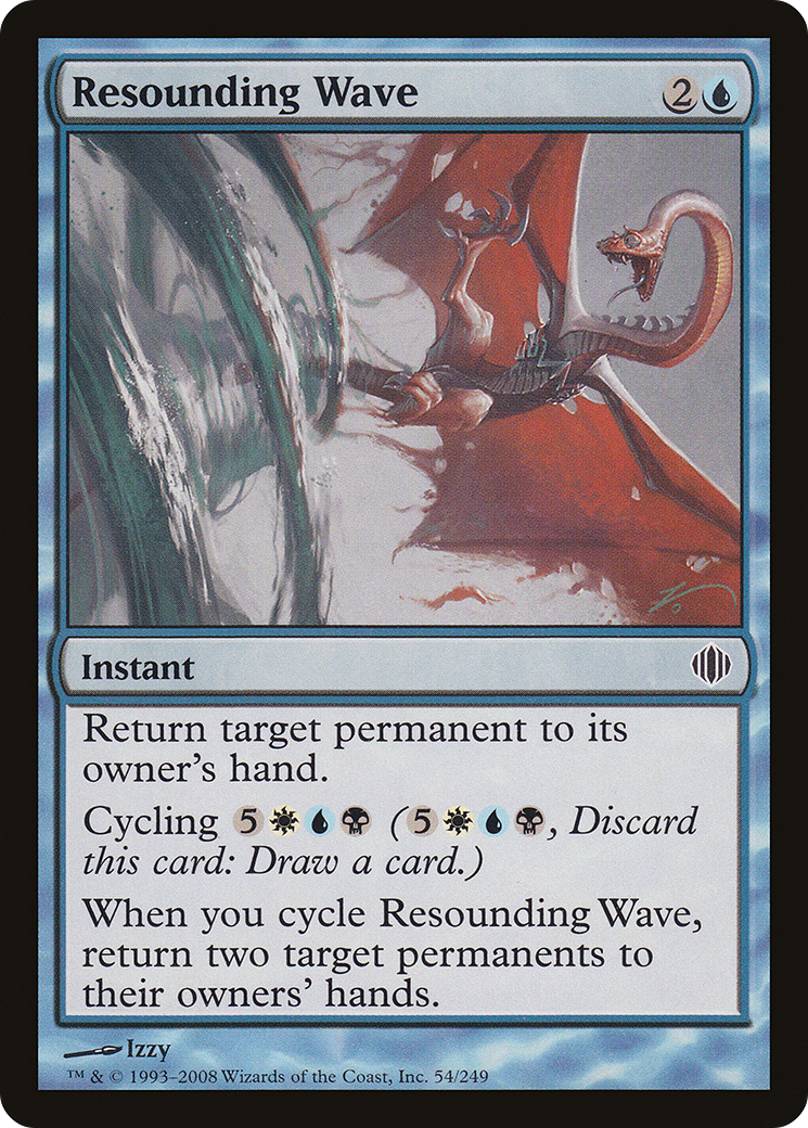 Resounding Wave (ALA-054) [Shards of Alara] MTG Single Wizards of the Coast