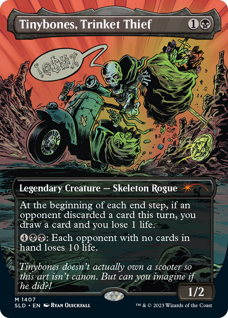 Tinybones, Trinket Thief (SLD-1407) [Secret Lair] Drop (Borderless) MTG Single Wizards of the Coast