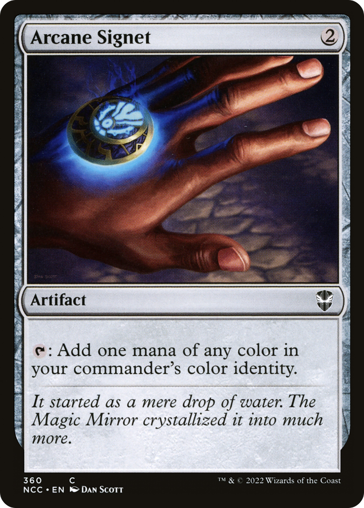 Arcane Signet (NCC-360) [New Capenna Commander] MTG Single Wizards of the Coast