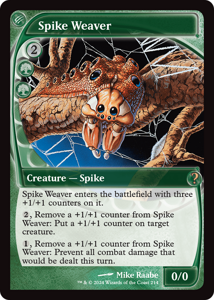 Spike Weaver (Future Sight) (MB2-214) [Mystery Booster] Mystery Booster 2 Foil MTG Single Wizards of the Coast