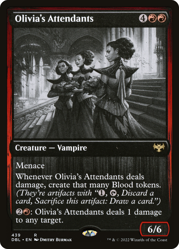 Olivia's Attendants (DBL-439) [Innistrad: Double Feature] MTG Single Wizards of the Coast