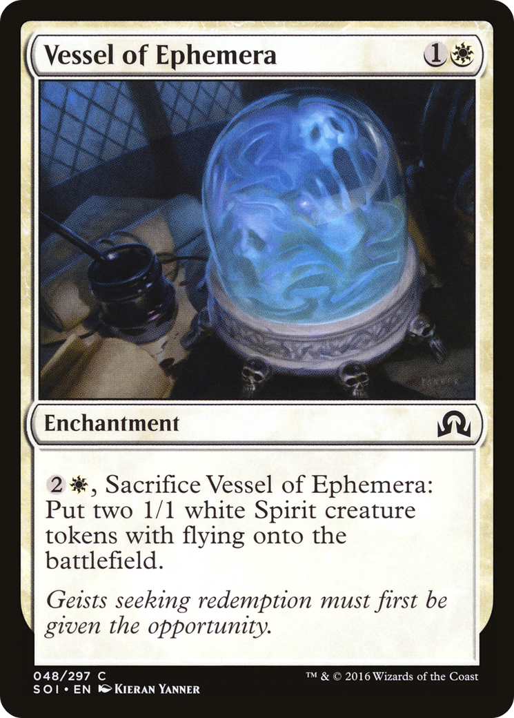 Vessel of Ephemera (SOI-048) [Shadows over Innistrad] Foil MTG Single Wizards of the Coast