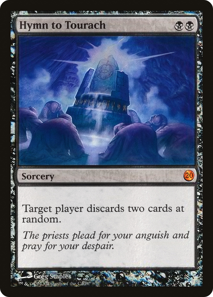 Hymn to Tourach (V13-003) [Misc] From the Vault: Twenty Foil MTG Single Wizards of the Coast
