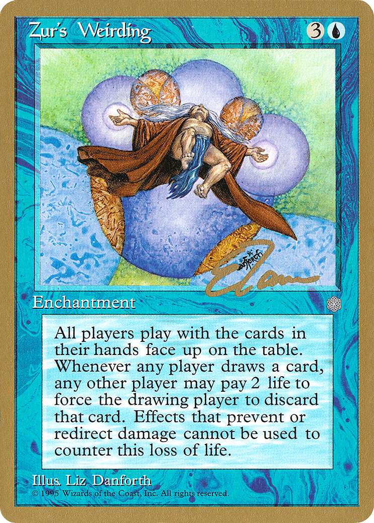 Zur's Weirding (WCD-ET110) [Misc] Pro Tour Collector Set MTG Single Wizards of the Coast