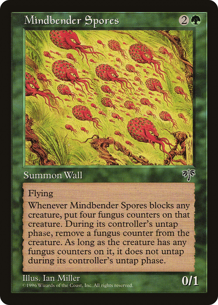 Mindbender Spores (MIR-229) [Mirage] MTG Single Wizards of the Coast