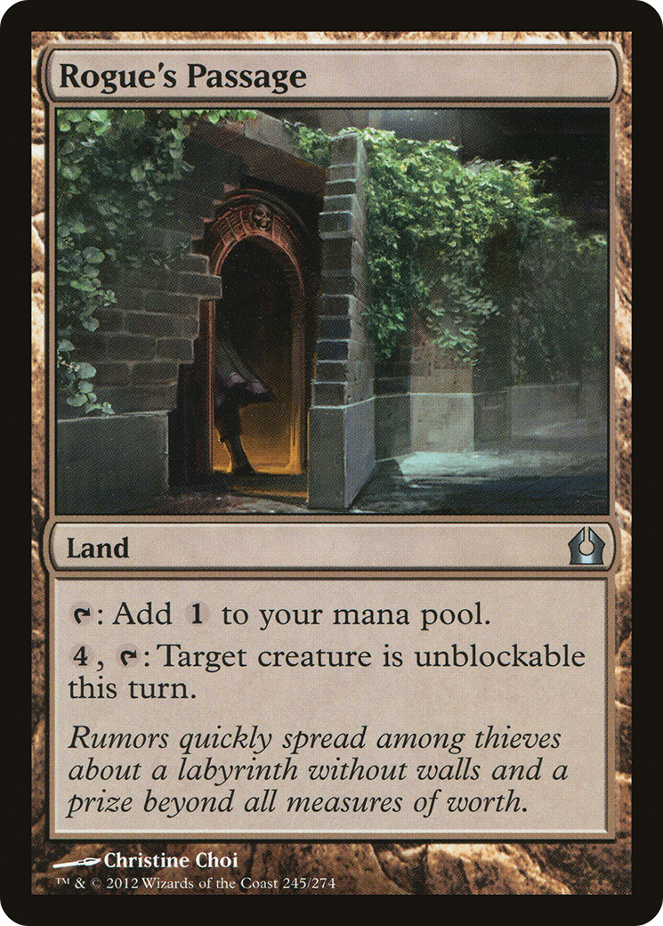 Rogue's Passage (RTR-245) [Return to Ravnica] Foil MTG Single Wizards of the Coast
