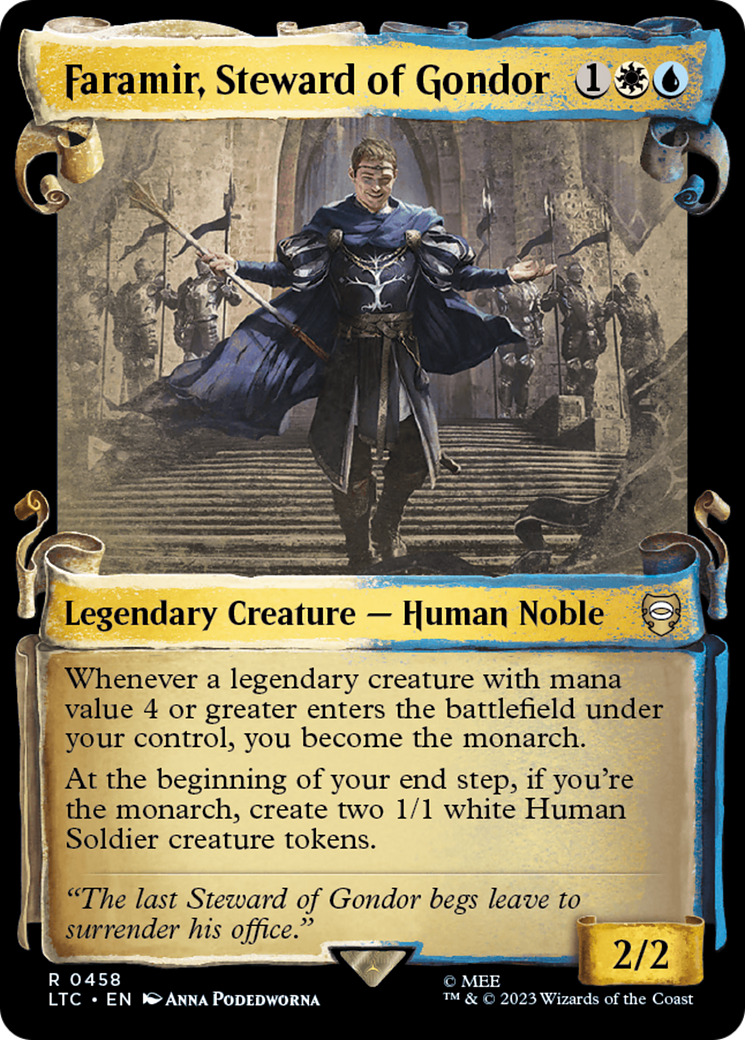 Faramir, Steward of Gondor (LTC-458) [Tales of Middle-earth Commander] (Showcase) MTG Single Wizards of the Coast