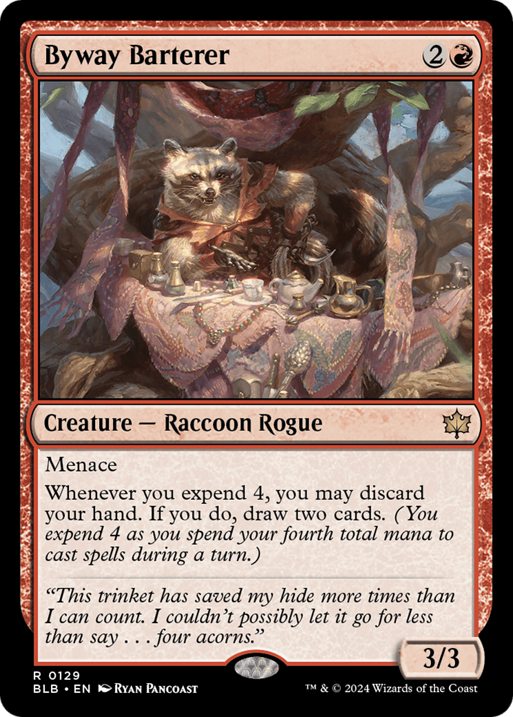 Byway Barterer (BLB-129) [Bloomburrow] Foil MTG Single Wizards of the Coast