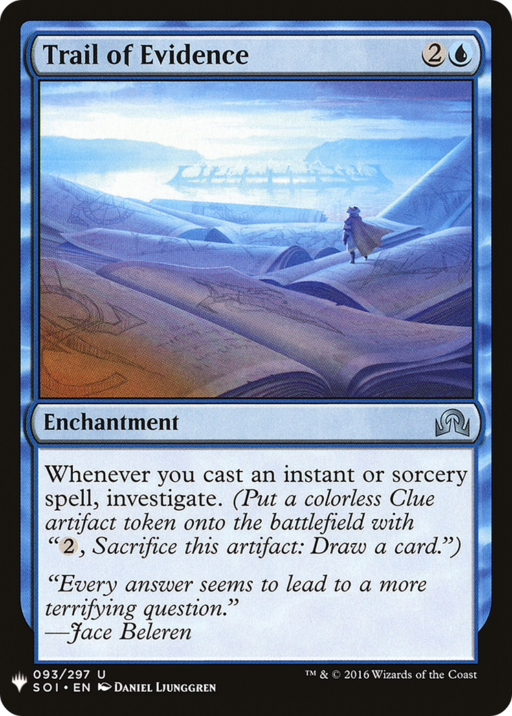 Trail of Evidence (LIST-SOI-93) [Mystery Booster] The List MTG Single Wizards of the Coast