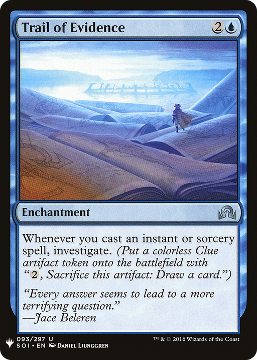 Trail of Evidence (LIST-SOI-93) [Mystery Booster] The List MTG Single Wizards of the Coast