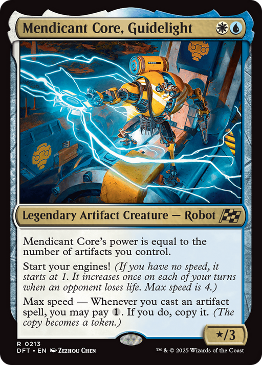 Mendicant Core, Guidelight (DFT-213) [Aetherdrift] MTG Single Wizards of the Coast