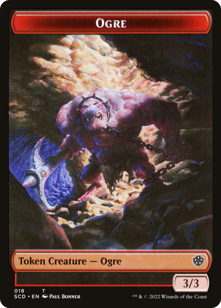 Ogre (TSCD-018) [Tokens] Starter Commander Deck Tokens Foil MTG Single Wizards of the Coast